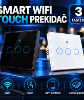 Smart Wifi Touch prekidač 3 taster